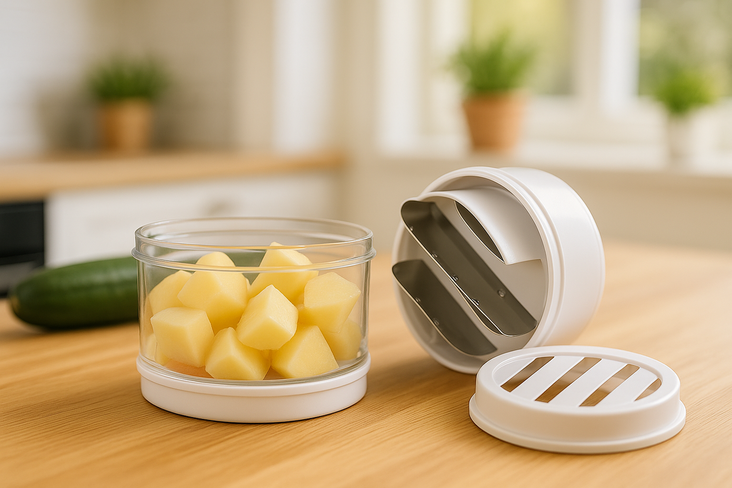 Picador De Ajo, Vegetales.