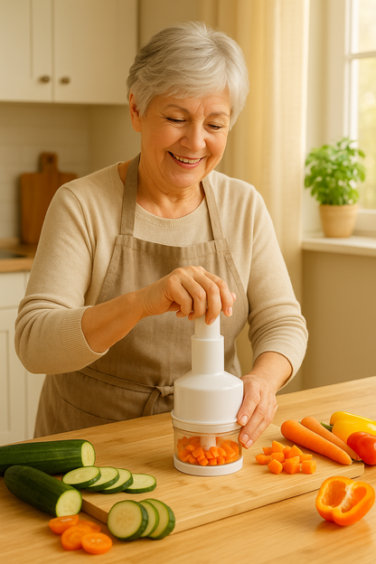 Picador De Ajo, Vegetales.